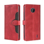 Skin Feel Cappello di paglia Custodia in pelle con fibbia magnetica, For Nokia G50, For Nokia 6.3 / G20, For Nokia C01 Plus / C1 2nd Editon, For Nokia 1.4, For Nokia C10 / C20, For Nokia G300
