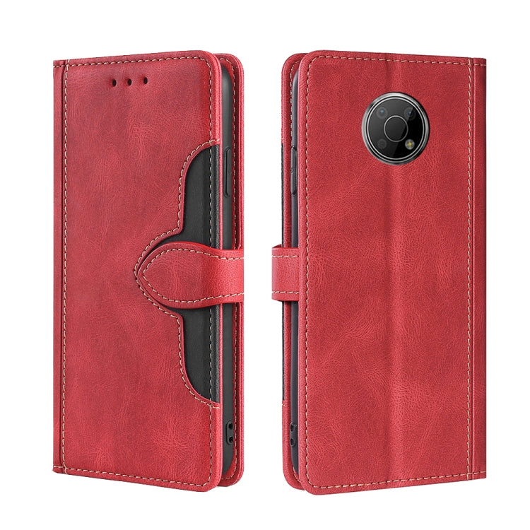 Skin Feel Cappello di paglia Custodia in pelle con fibbia magnetica, For Nokia G50, For Nokia 6.3 / G20, For Nokia C01 Plus / C1 2nd Editon, For Nokia 1.4, For Nokia C10 / C20, For Nokia G300