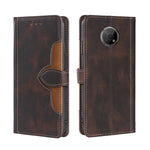 Skin Feel Cappello di paglia Custodia in pelle con fibbia magnetica, For Nokia G50, For Nokia 6.3 / G20, For Nokia C01 Plus / C1 2nd Editon, For Nokia 1.4, For Nokia C10 / C20, For Nokia G300