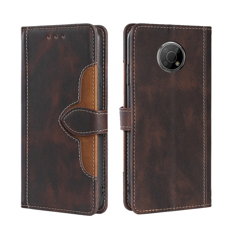 Skin Feel Cappello di paglia Custodia in pelle con fibbia magnetica, For Nokia G50, For Nokia 6.3 / G20, For Nokia C01 Plus / C1 2nd Editon, For Nokia 1.4, For Nokia C10 / C20, For Nokia G300