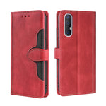 Skin Feel Cappello di paglia Custodia in pelle con fibbia magnetica, For OPPO Reno3 5G JP Version, For OPPO A16, For OPPO A53 / A32 / A33 / A53s 2020, For OPPO A55 5G, For OPPO A55s 5G, For OPPO A94 5G / F19 Pro+ / Reno 5Z