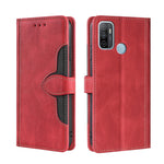 Skin Feel Cappello di paglia Custodia in pelle con fibbia magnetica, For OPPO Reno3 5G JP Version, For OPPO A16, For OPPO A53 / A32 / A33 / A53s 2020, For OPPO A55 5G, For OPPO A55s 5G, For OPPO A94 5G / F19 Pro+ / Reno 5Z