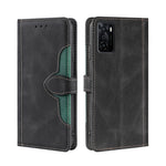 Skin Feel Cappello di paglia Custodia in pelle con fibbia magnetica, For OPPO Reno3 5G JP Version, For OPPO A16, For OPPO A53 / A32 / A33 / A53s 2020, For OPPO A55 5G, For OPPO A55s 5G, For OPPO A94 5G / F19 Pro+ / Reno 5Z