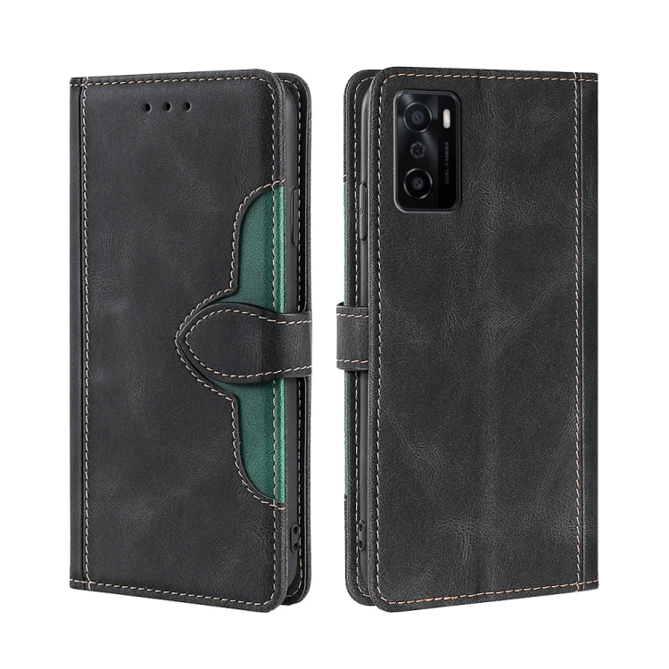 Skin Feel Cappello di paglia Custodia in pelle con fibbia magnetica, For OPPO Reno3 5G JP Version, For OPPO A16, For OPPO A53 / A32 / A33 / A53s 2020, For OPPO A55 5G, For OPPO A55s 5G, For OPPO A94 5G / F19 Pro+ / Reno 5Z