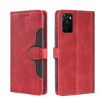 Skin Feel Cappello di paglia Custodia in pelle con fibbia magnetica, For OPPO Reno3 5G JP Version, For OPPO A16, For OPPO A53 / A32 / A33 / A53s 2020, For OPPO A55 5G, For OPPO A55s 5G, For OPPO A94 5G / F19 Pro+ / Reno 5Z