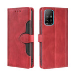 Skin Feel Cappello di paglia Custodia in pelle con fibbia magnetica, For OPPO Reno3 5G JP Version, For OPPO A16, For OPPO A53 / A32 / A33 / A53s 2020, For OPPO A55 5G, For OPPO A55s 5G, For OPPO A94 5G / F19 Pro+ / Reno 5Z