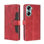 Skin Feel Cappello di paglia Custodia in pelle con fibbia magnetica, For Honor 60, For Honor 60 Pro, For Honor 60 SE