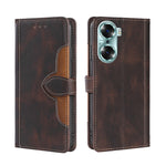 Skin Feel Cappello di paglia Custodia in pelle con fibbia magnetica, For Honor 60, For Honor 60 Pro, For Honor 60 SE