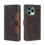 Skin Feel Cappello di paglia Custodia in pelle con fibbia magnetica, For Honor 60, For Honor 60 Pro, For Honor 60 SE