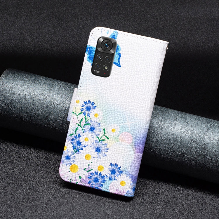 Custodia per telefono in pelle con motivo a disegno colorato, For Xiaomi Redmi Note 11 International Version