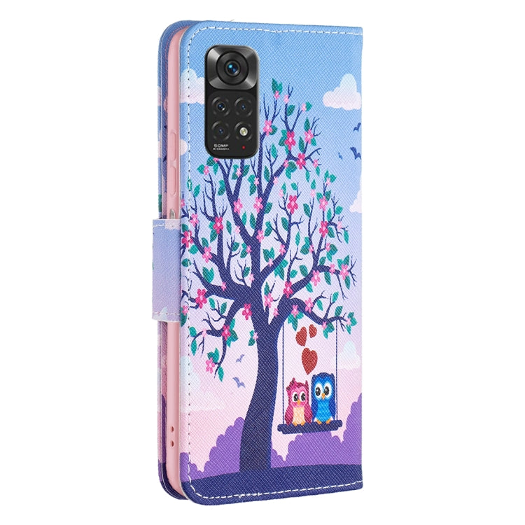 Custodia per telefono in pelle con disegno colorato, For Xiaomi Redmi Note 11 International Version