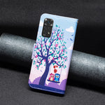 Custodia per telefono in pelle con disegno colorato, For Xiaomi Redmi Note 11 International Version