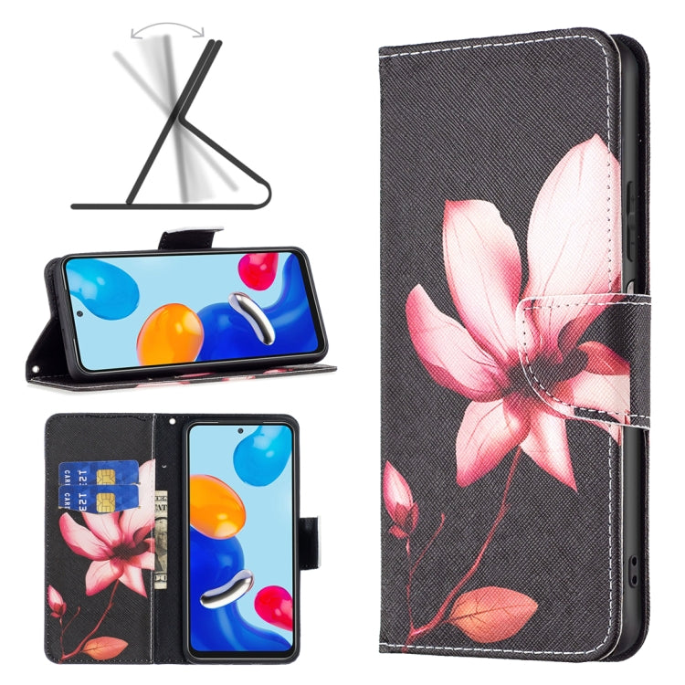 Custodia per telefono in pelle con disegno colorato, For Xiaomi Redmi Note 11 International Version