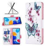Custodia per telefono in pelle con disegno colorato, For Xiaomi Redmi Note 11 International Version