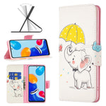 Custodia per telefono in pelle con disegno colorato, For Xiaomi Redmi Note 11 International Version