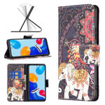 Custodia per telefono in pelle con disegno colorato, For Xiaomi Redmi Note 11 International Version