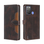 Skin Feel Cappello di paglia Custodia in pelle con fibbia magnetica, For Itel A48, For Itel Vision 1 Pro, For Oukitel C25, For Tecno Phantom X