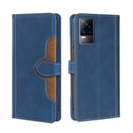 Skin Feel Cappello di paglia Custodia in pelle con fibbia magnetica, For vivo S10 / S10 Pro, For vivo V21 5G / 4G, For vivo V21e 4G / Y73 2021, For vivo V23e / S10e, For vivo X60 Pro+, For vivo X60 Pro Foreign Version / X60