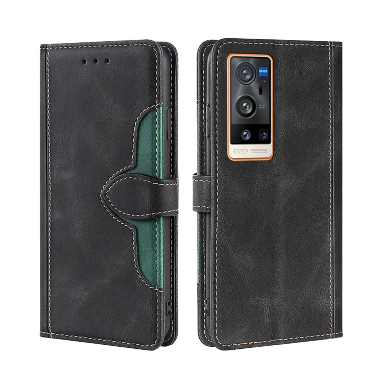 Skin Feel Cappello di paglia Custodia in pelle con fibbia magnetica, For vivo S10 / S10 Pro, For vivo V21 5G / 4G, For vivo V21e 4G / Y73 2021, For vivo V23e / S10e, For vivo X60 Pro+, For vivo X60 Pro Foreign Version / X60
