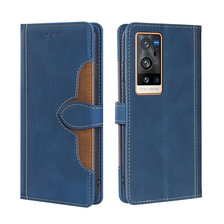 Skin Feel Cappello di paglia Custodia in pelle con fibbia magnetica, For vivo S10 / S10 Pro, For vivo V21 5G / 4G, For vivo V21e 4G / Y73 2021, For vivo V23e / S10e, For vivo X60 Pro+, For vivo X60 Pro Foreign Version / X60