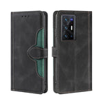 Skin Feel Cappello di paglia Custodia in pelle con fibbia magnetica, For vivo X70, For vivo X70 Pro, For vivo X70 Pro+, For vivo Y73s 2021, For vivo Y20 / Y20i / Y20s, For vivo Y21 / Y21s / Y33s