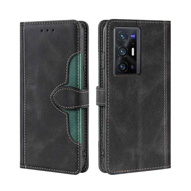 Skin Feel Cappello di paglia Custodia in pelle con fibbia magnetica, For vivo X70, For vivo X70 Pro, For vivo X70 Pro+, For vivo Y73s 2021, For vivo Y20 / Y20i / Y20s, For vivo Y21 / Y21s / Y33s