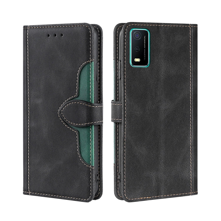 Skin Feel Cappello di paglia Custodia in pelle con fibbia magnetica, For vivo X70, For vivo X70 Pro, For vivo X70 Pro+, For vivo Y73s 2021, For vivo Y20 / Y20i / Y20s, For vivo Y21 / Y21s / Y33s