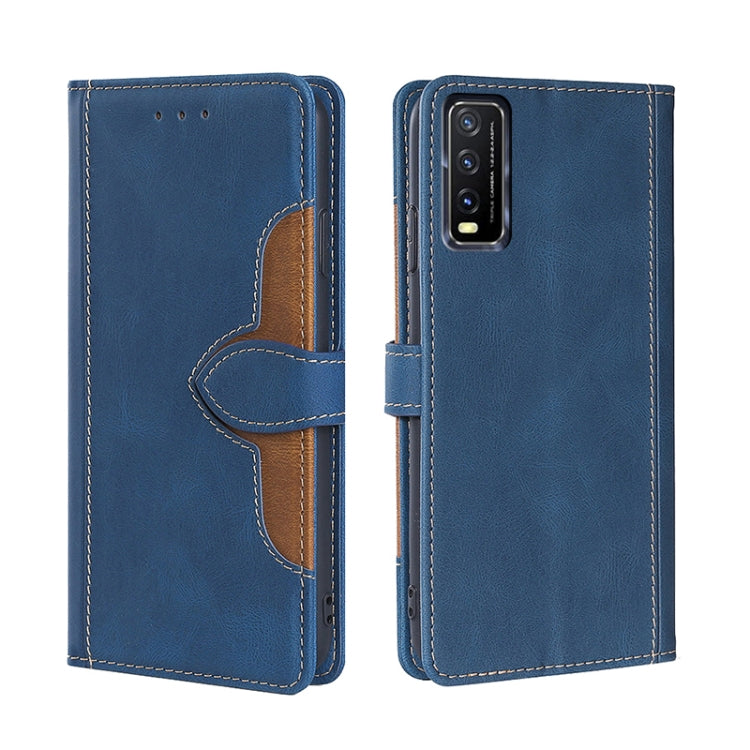 Skin Feel Cappello di paglia Custodia in pelle con fibbia magnetica, For vivo X70, For vivo X70 Pro, For vivo X70 Pro+, For vivo Y73s 2021, For vivo Y20 / Y20i / Y20s, For vivo Y21 / Y21s / Y33s