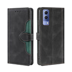 Skin Feel Cappello di paglia Custodia in pelle con fibbia magnetica, For vivo Y52s 5G / iQOO U3, For vivo Y53s 5G / iQOO Z5X / T1X, For vivo Y72 5G / iQOO Z3
