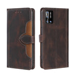 Skin Feel Cappello di paglia Custodia in pelle con fibbia magnetica, For Doogee N40 Pro, For Doogee X95, For Doogee X96 Pro