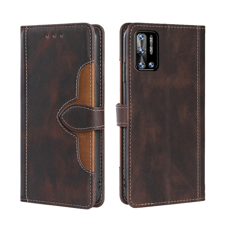 Skin Feel Cappello di paglia Custodia in pelle con fibbia magnetica, For Doogee N40 Pro, For Doogee X95, For Doogee X96 Pro