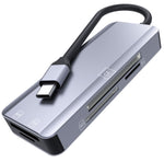 Adattatore 5 in 1 USB-C per schede SD MS M2 CF TF