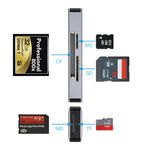Adattatore 5 in 1 USB-C per schede SD MS M2 CF TF
