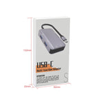 Hub USB-C 6 in 1 con slot SD, TF e 4 porte USB femmina