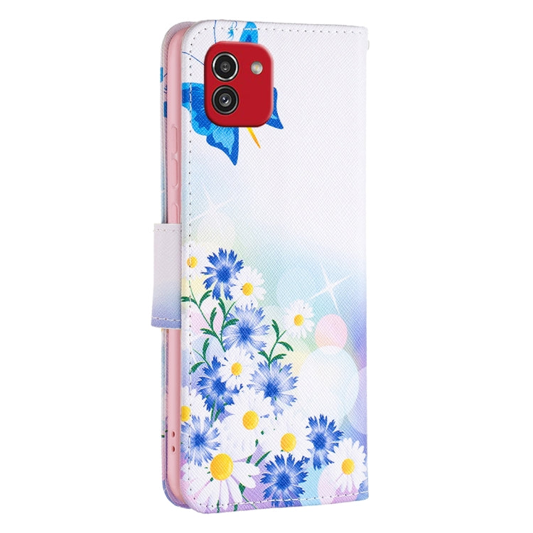 Custodia portafoglio in pelle per Samsung Galaxy A03