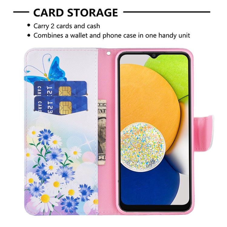 Custodia portafoglio in pelle per Samsung Galaxy A03
