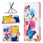 Custodia portafoglio in pelle per Samsung Galaxy A03