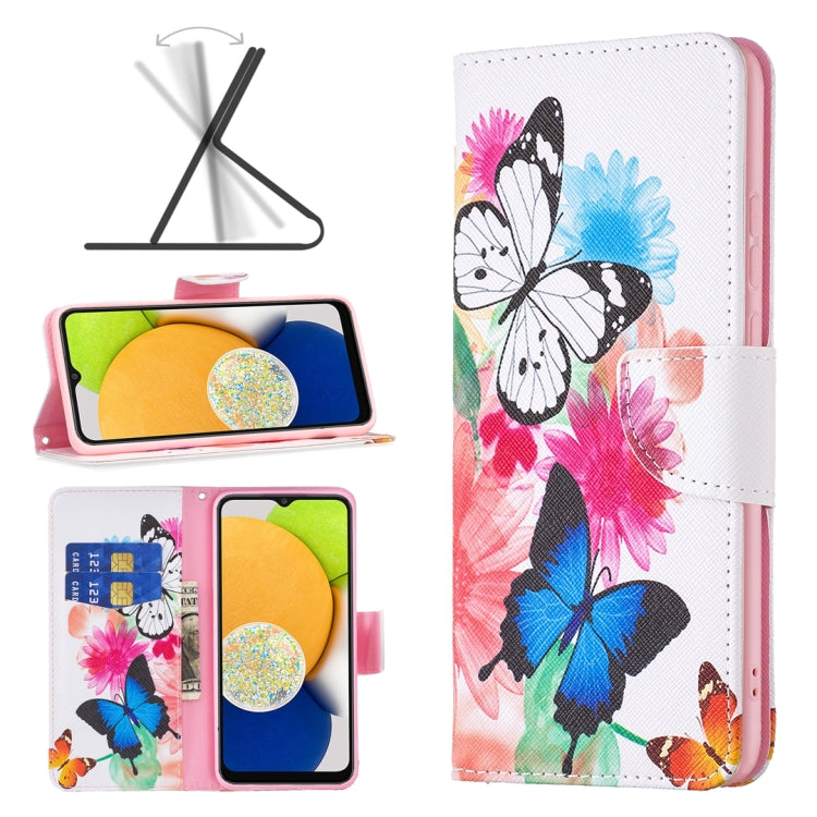 Custodia portafoglio in pelle per Samsung Galaxy A03