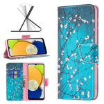 Custodia portafoglio in pelle per Samsung Galaxy A03