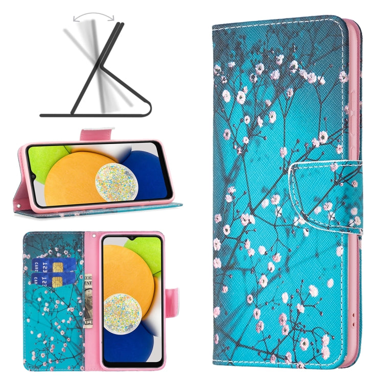 Custodia portafoglio in pelle per Samsung Galaxy A03