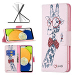 Custodia portafoglio in pelle per Samsung Galaxy A03