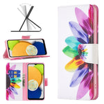 Custodia portafoglio in pelle per Samsung Galaxy A03
