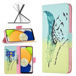 Custodia portafoglio in pelle per Samsung Galaxy A03