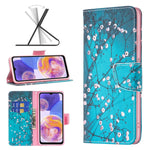 Custodia portafoglio in pelle per Samsung Galaxy A03