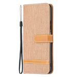 Custodia portafoglio in pelle color denim per Xiaomi Redmi Note 1