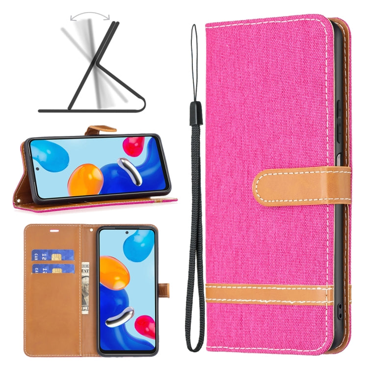 Custodia portafoglio in pelle color denim per Xiaomi Redmi Note 1