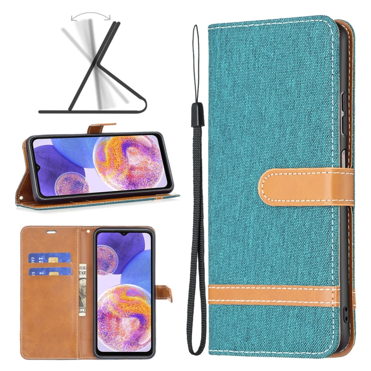 Custodia portafoglio in pelle color denim per Xiaomi Redmi Note 1