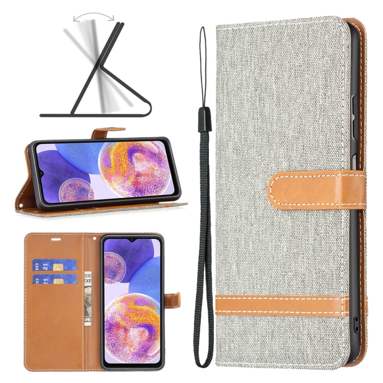 Custodia portafoglio in pelle color denim per Xiaomi Redmi Note 1