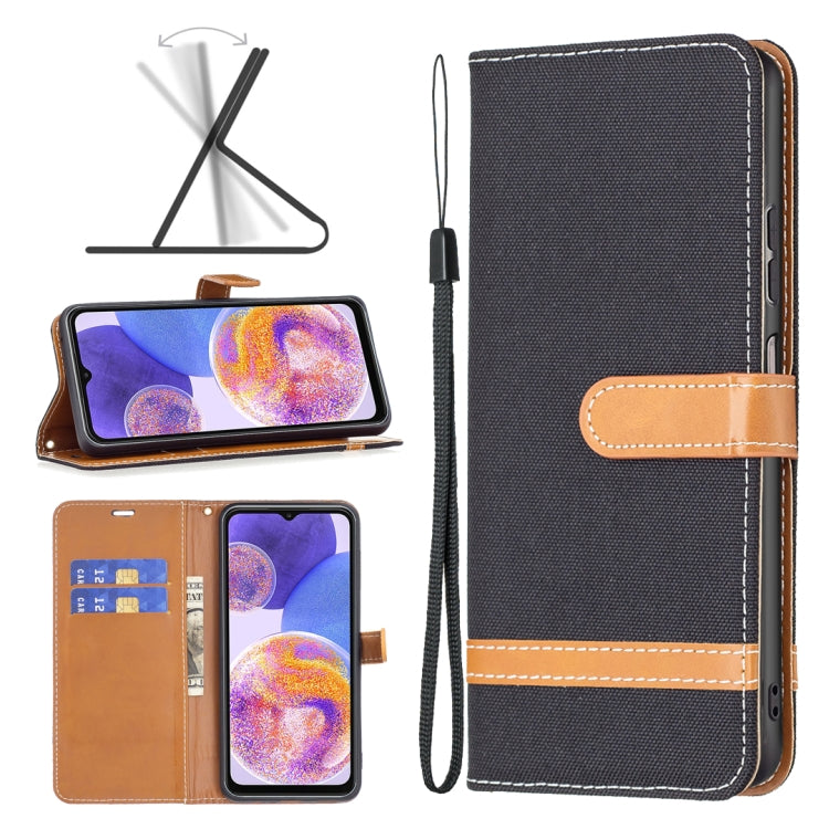 Custodia portafoglio in pelle color denim per Xiaomi Redmi Note 1