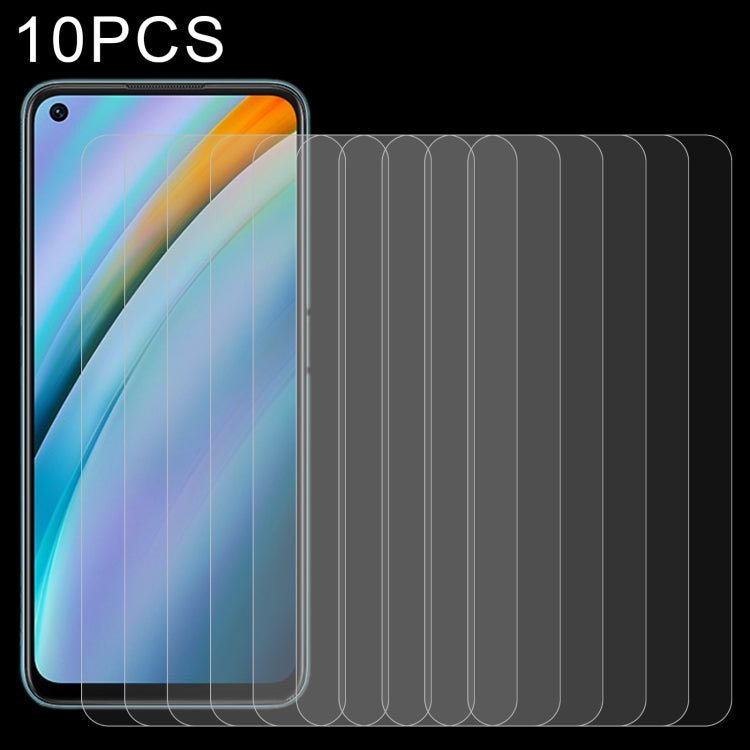 10 pellicole in vetro temperato da 0,26 mm 9H 2,5D, For OPPO K10 / K10 5G China / A96 4G (10 PCS), For OPPO Realme GT Neo3 (10 PCS)